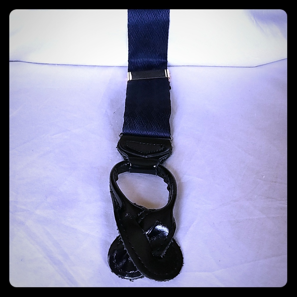 100%Silk Mens Suspenders